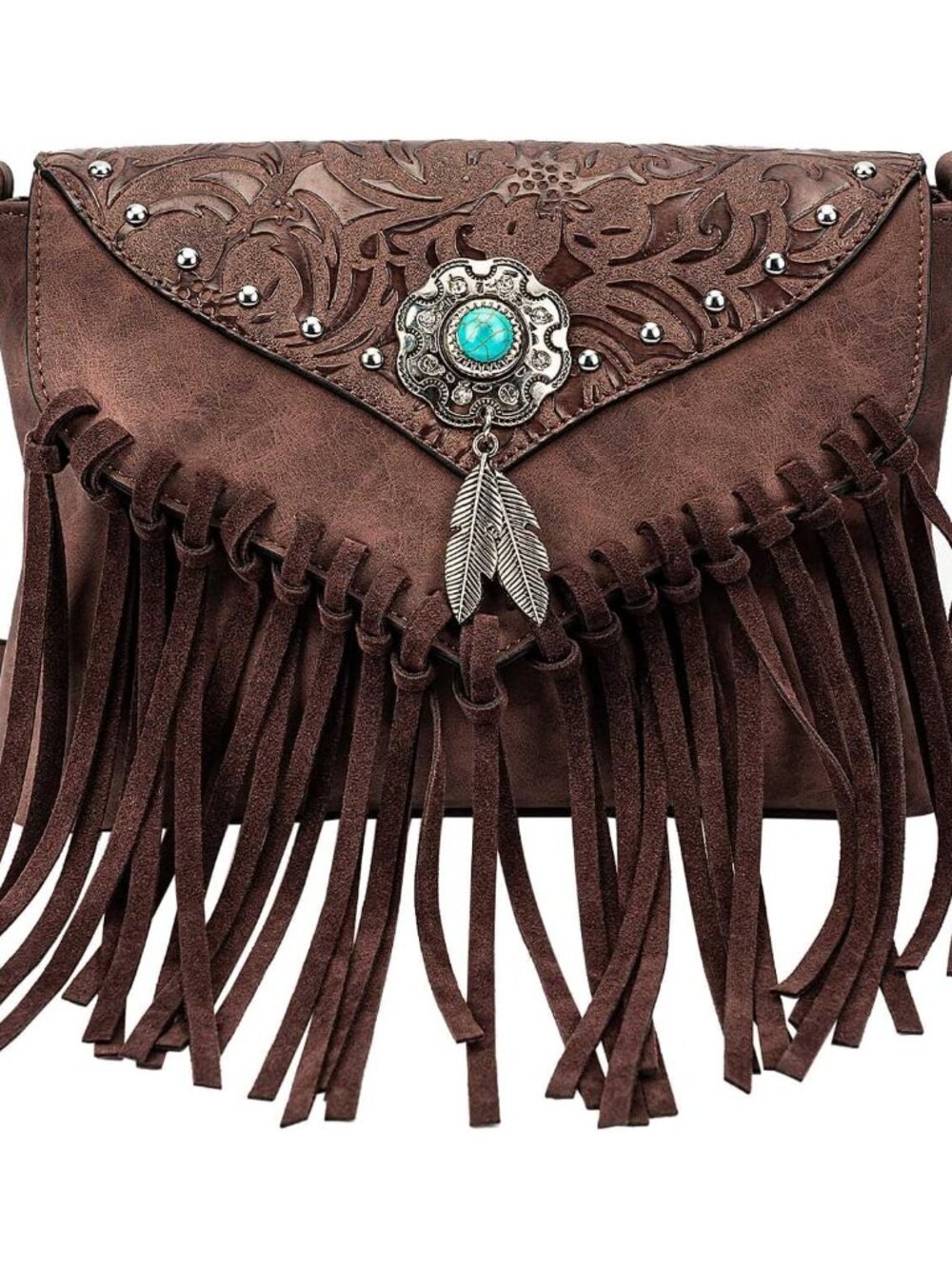 Small Crossbody Bags for Women Crossbody Handbag Fringe Purse Tassel Shoulder Ba - Picture 1 of 7
